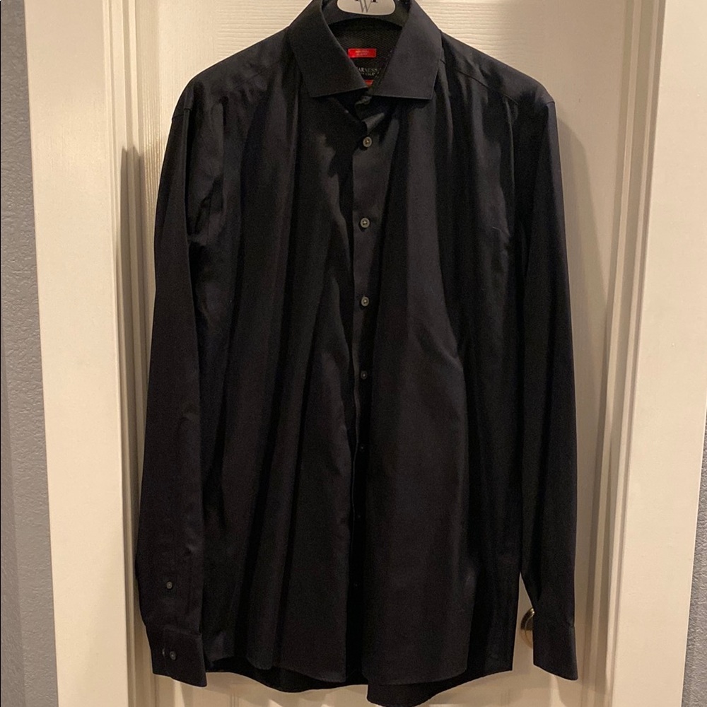 Men's Black Dress Shirt